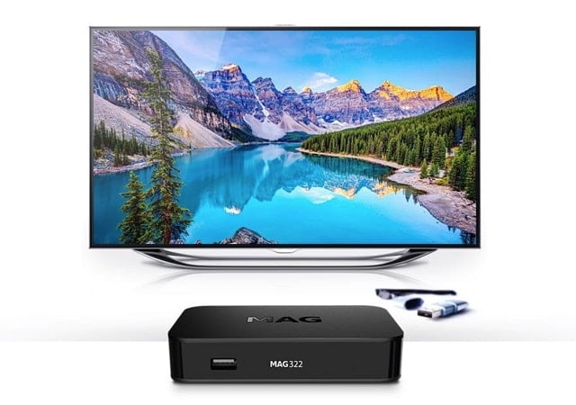 setup IPTV on a MAG device